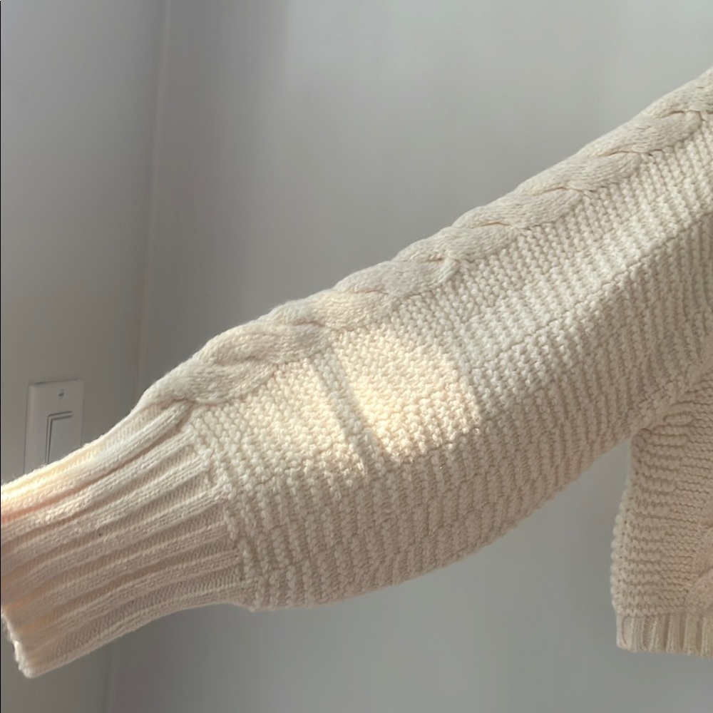 Commense Cream Button-Up Cardigan - Picture 4 of 5
